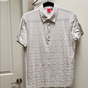 Saks Fifth Avenue Silk/Cotton Polo - S